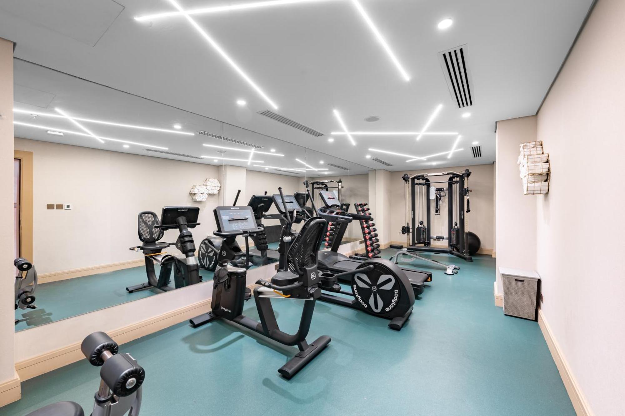Al Haram Hotel - Al Rawda Medina Exterior foto The gym at the hotel