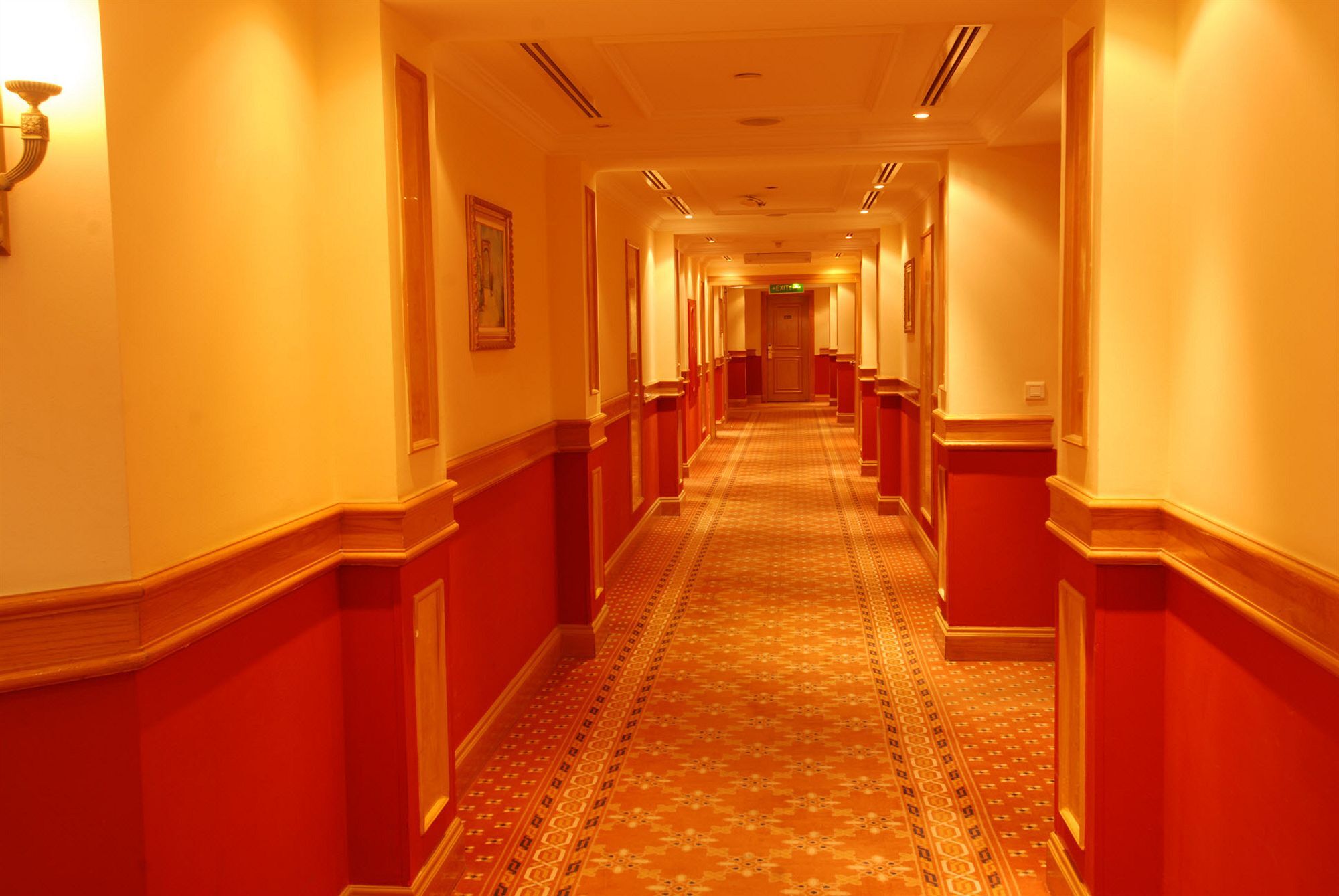 Al Haram Hotel - Al Rawda Medina Exterior foto A corridor in a hotel